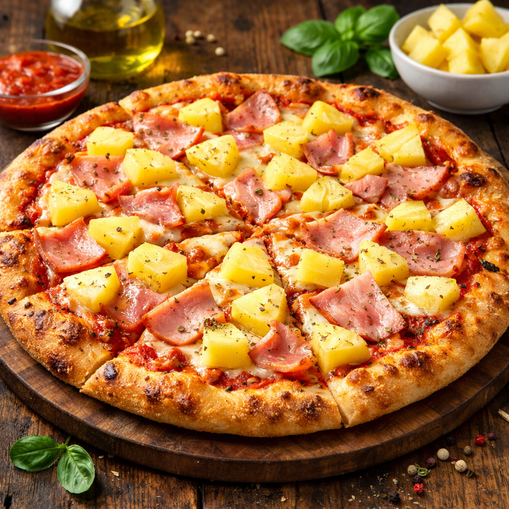 Pizza Hawaii – Knusprig, saftig, überraschend gut
