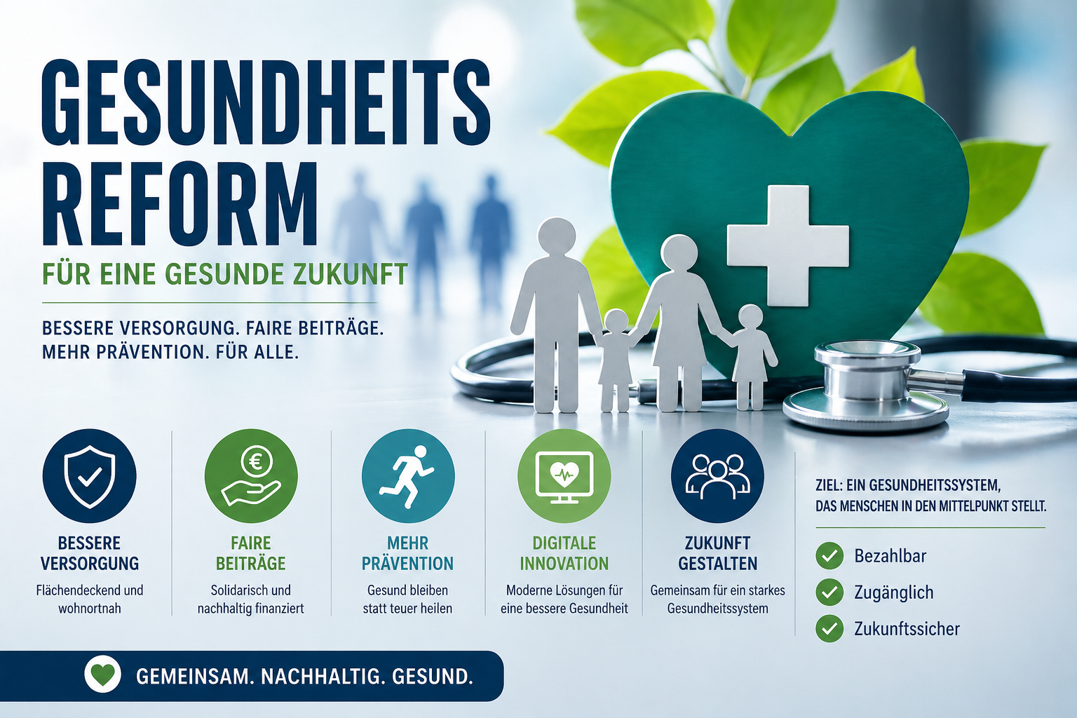Gesundheitsreform aktuell: Diese Veränderungen sind jetzt geplant