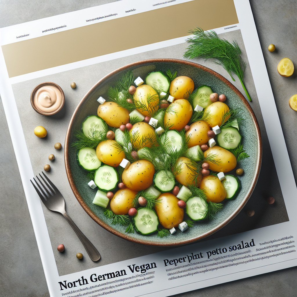 veganer norddeutscher Kartoffelsalat