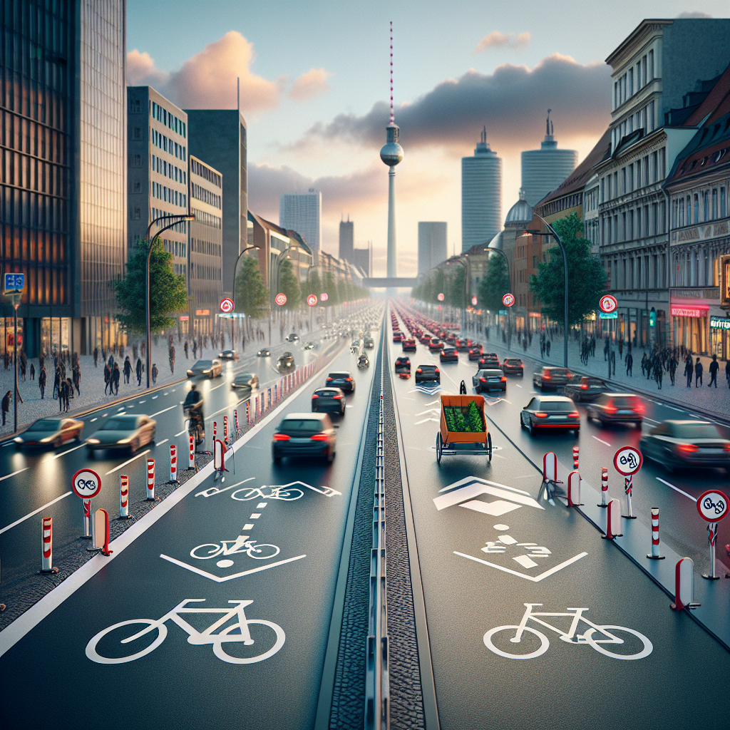 Berlin: Schwarz-Rot will nicht mehr Radwege an allen Hauptstraßen