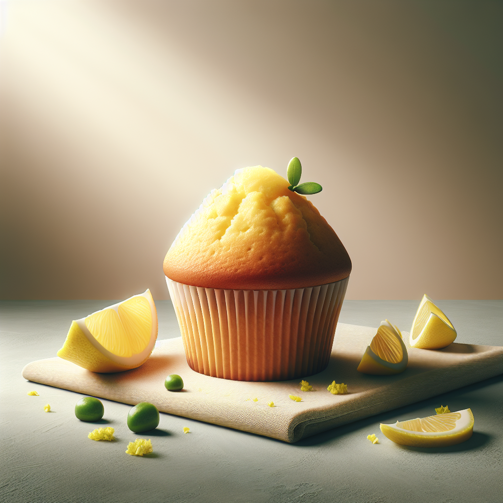 vegane Zitronenmuffins