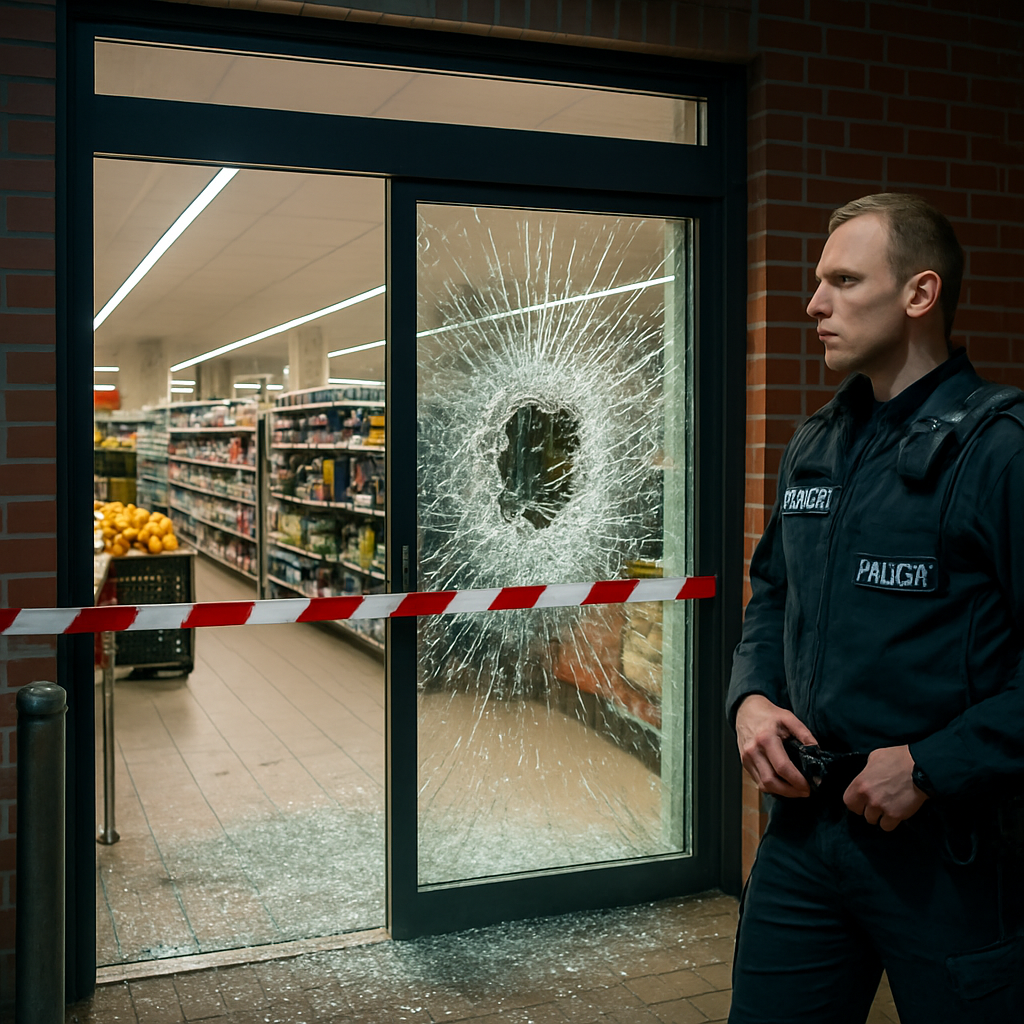 Einbruch in Supermarkt (Luckenwalde, Ortslage)