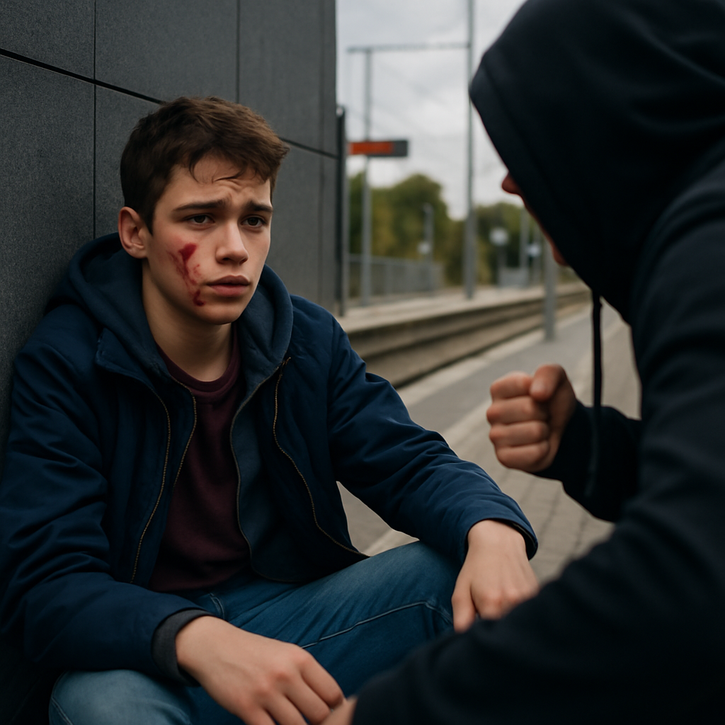 Jugendlicher angegriffen (Blankenfelde-Mahlow, Mahlow, Am Bahnhof)