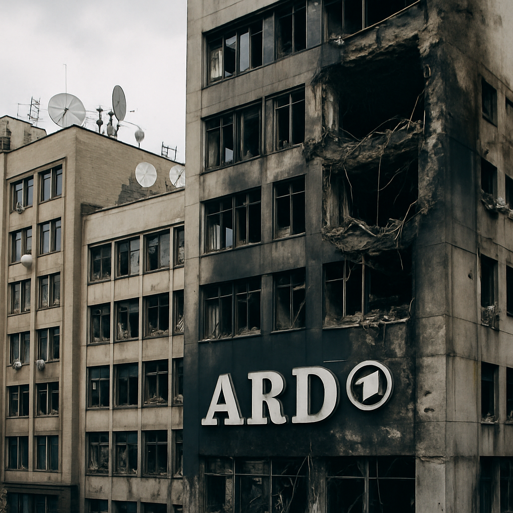 ARD-Studio Kyjiw nach russischem Angriff schwer beschädigt