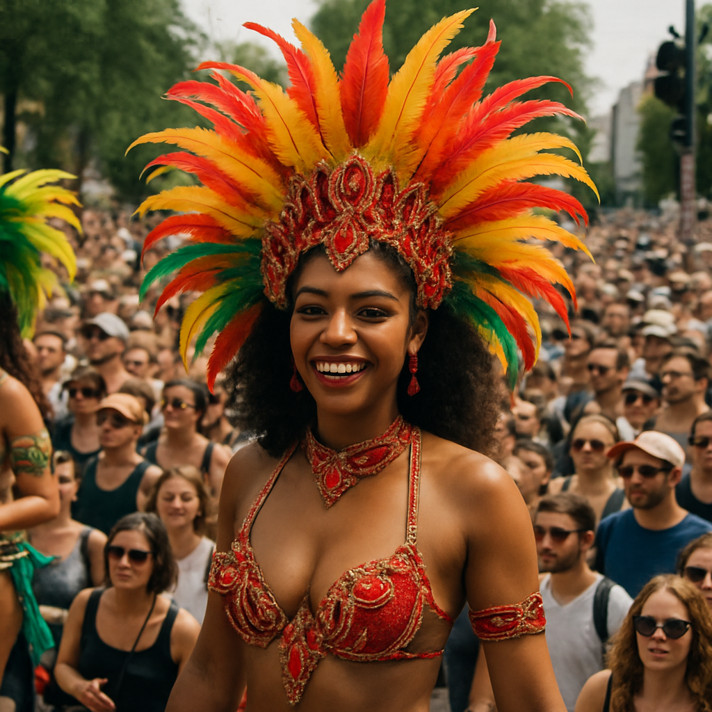 Hunderttausende beim Karneval der Kulturen in Berlin