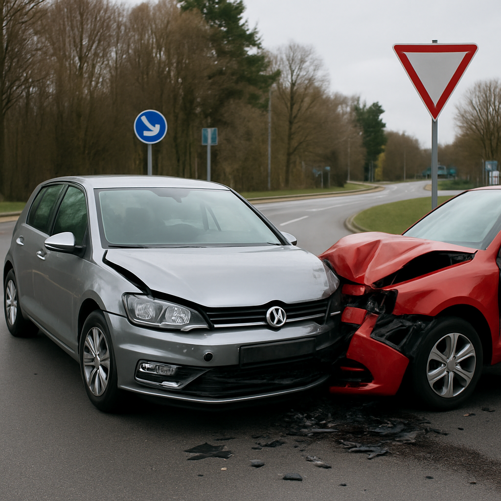 Vorfahrt missachtet (Luckenwalde, Salzufler Allee)