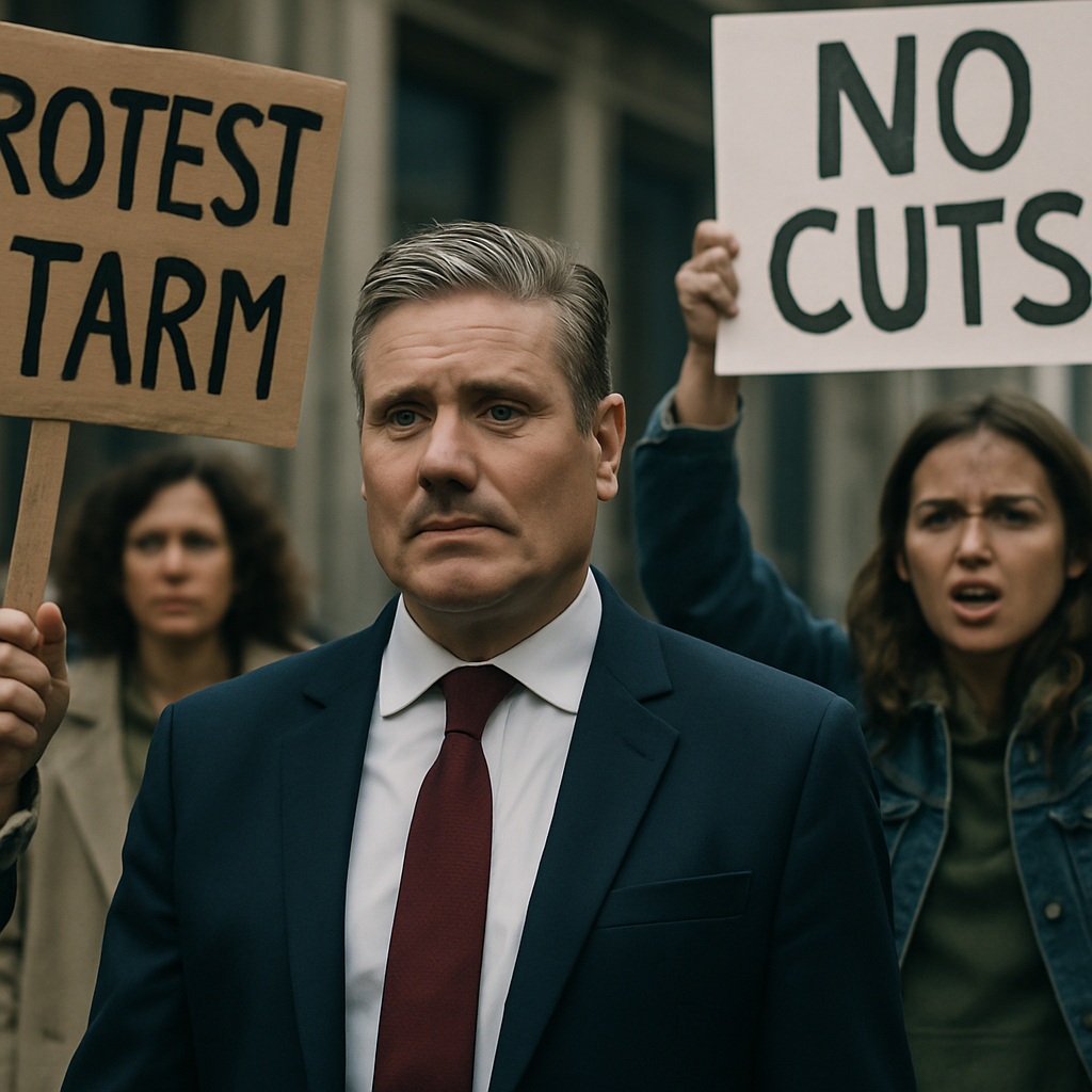 Nach Rücktritt von Minister: Protest gegen Starmer und neue Konkurrenz