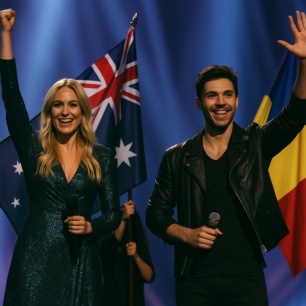 Eurovision Song Contest: Australien und Rumänien ziehen ins Finale ein