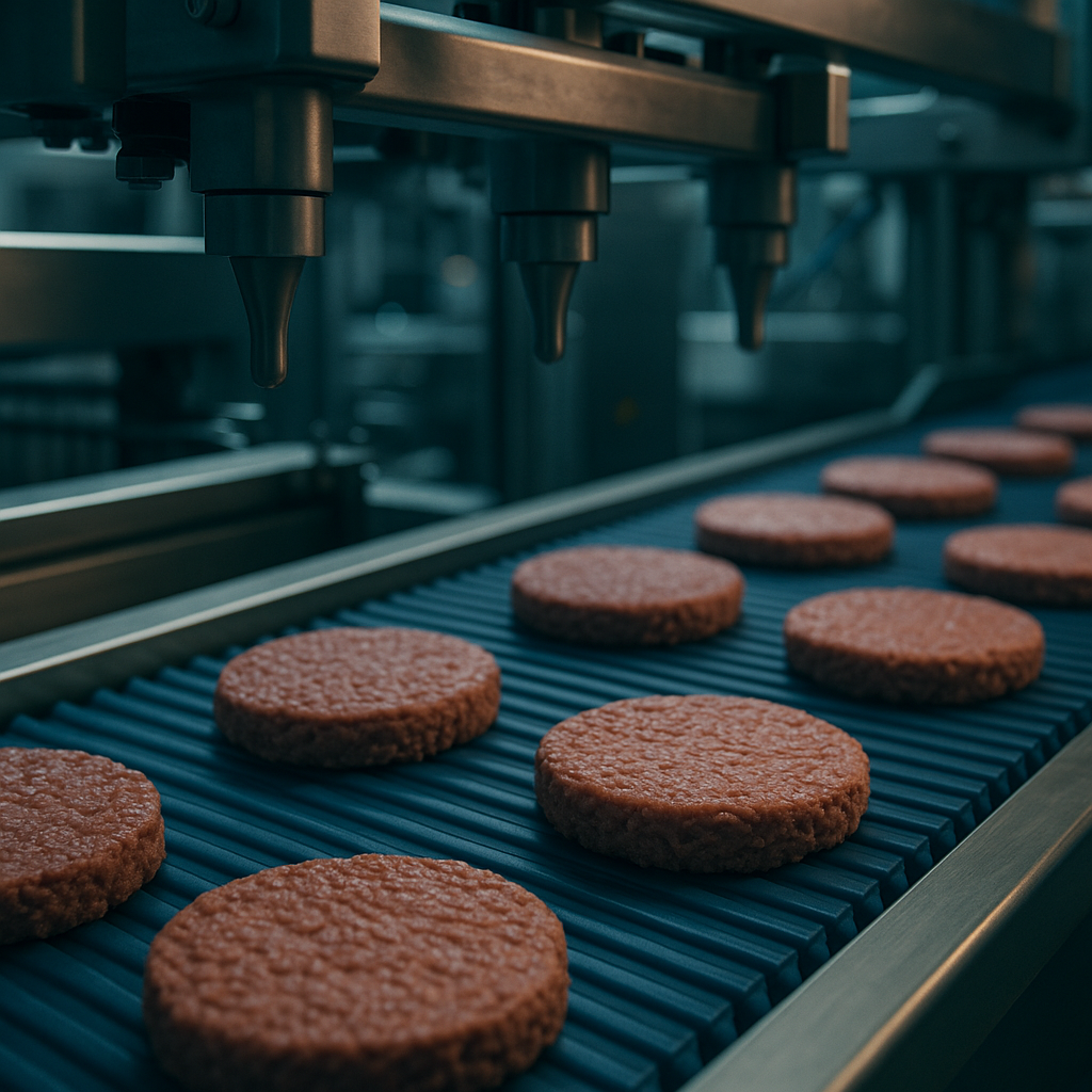 Produktion von Fleischersatzprodukten geht leicht zurück