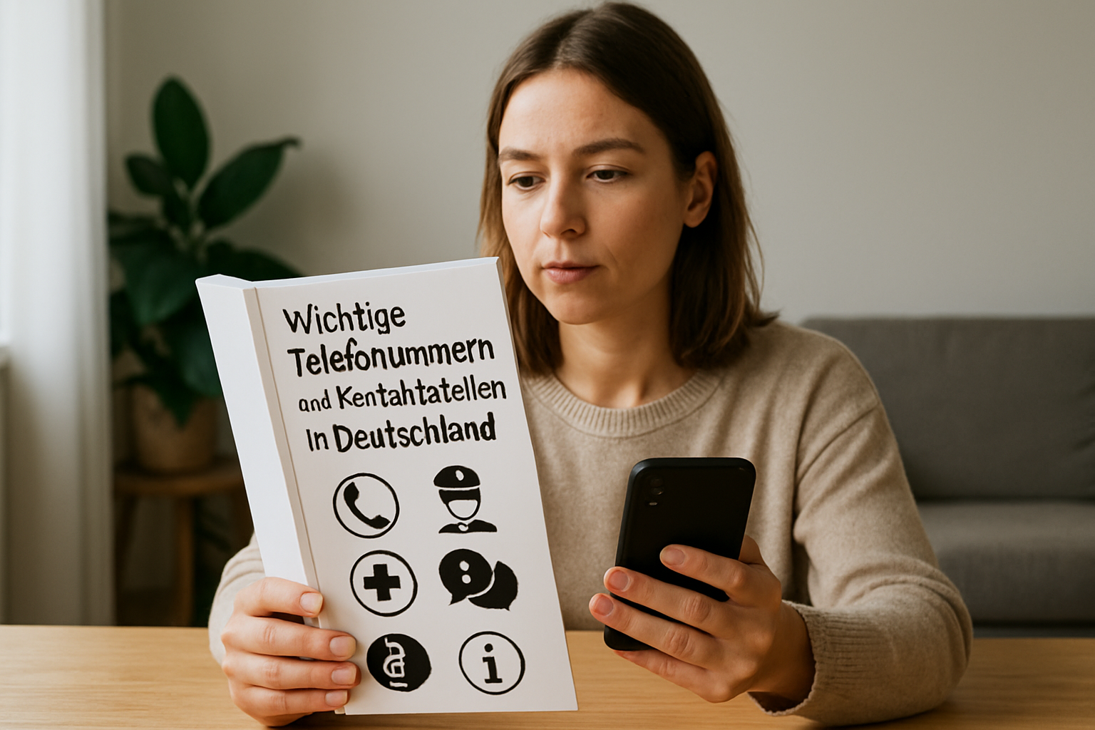 Wichtige Telefonnummern und Kontaktstellen in Deutschland