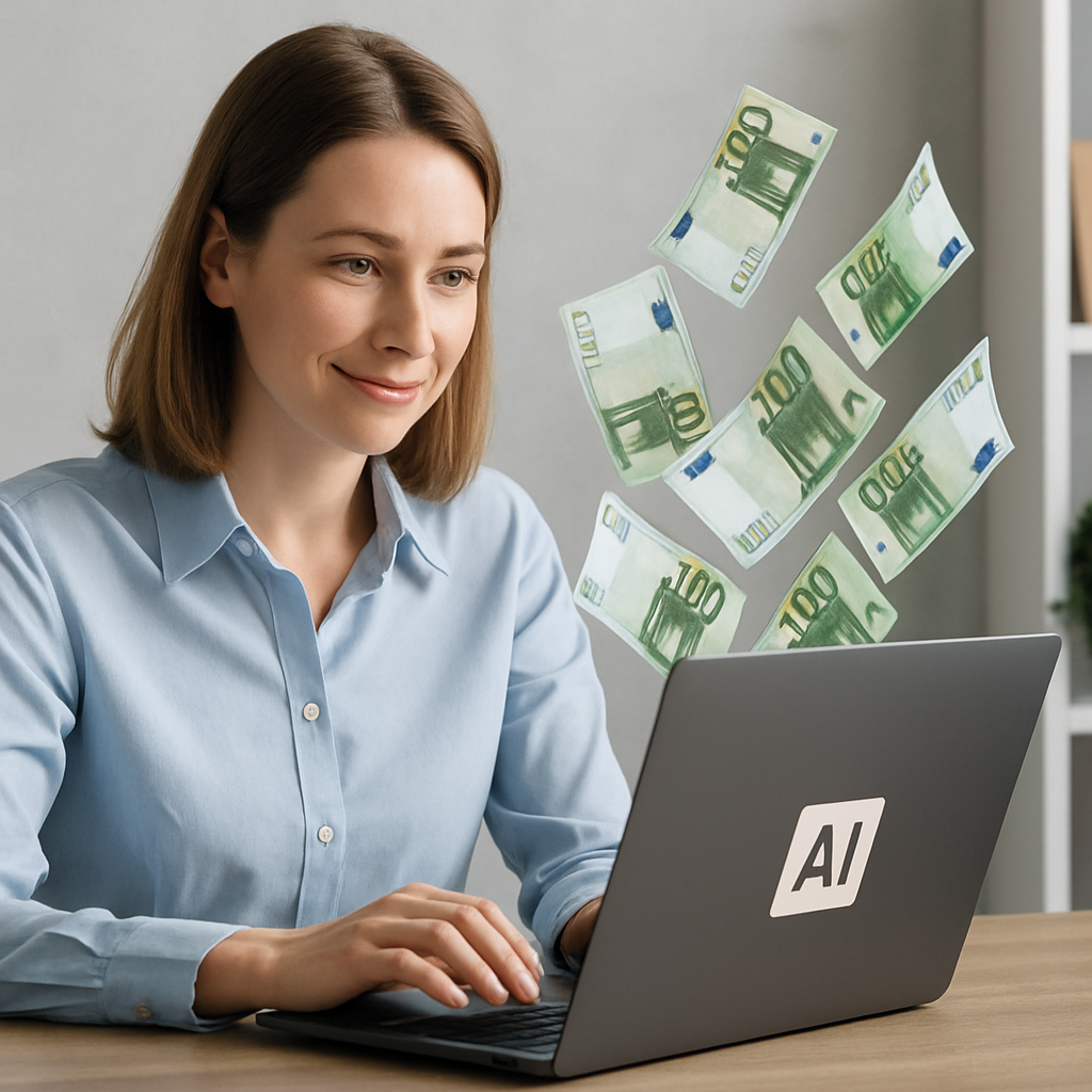 Wie kann ich mit KI Geld verdienen, ohne auf unseriöse Versprechungen hereinzufallen?