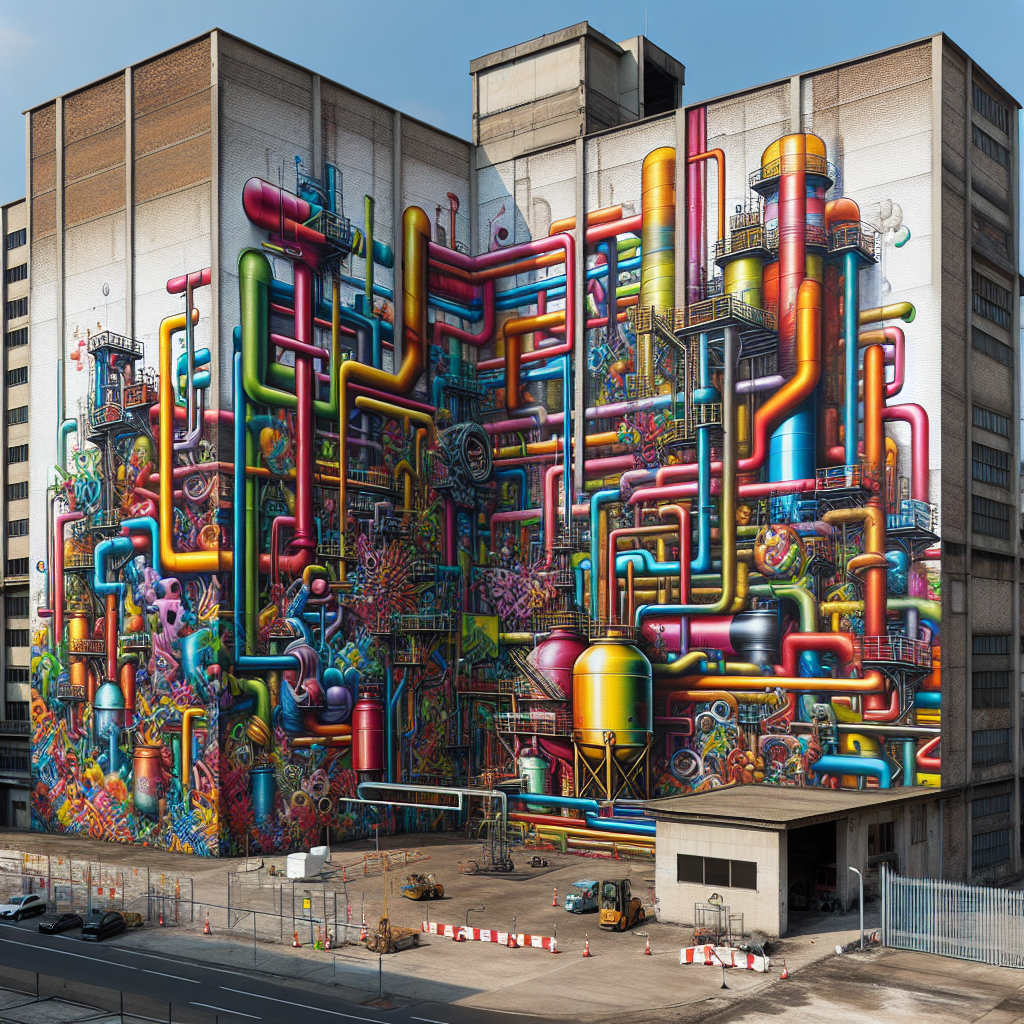 Streetart verwandelt Völklinger Hütte bei der Urban Art Biennale