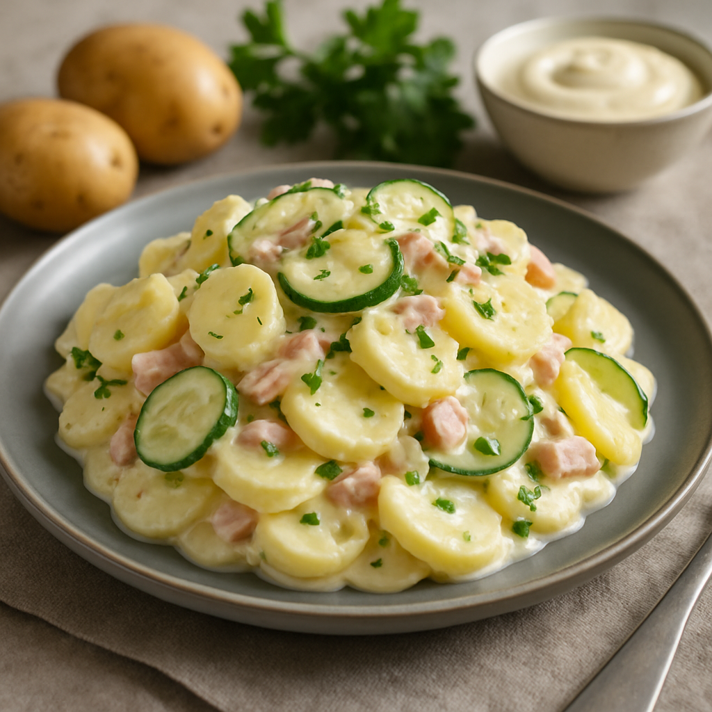 Brandenburger Kartoffelsalat mit Mayonnaise