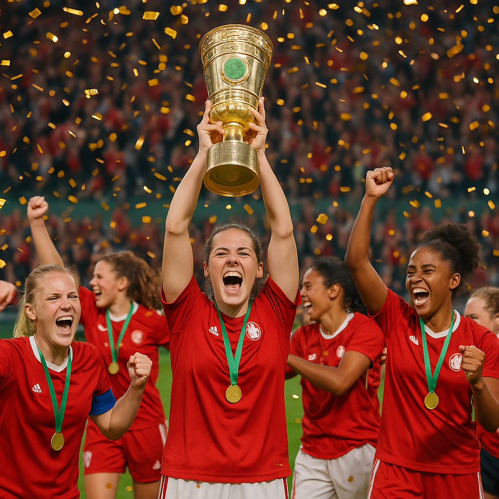 Per Kantersieg zum Double: FC Bayern Frauen gewinnen DFB-Pokal