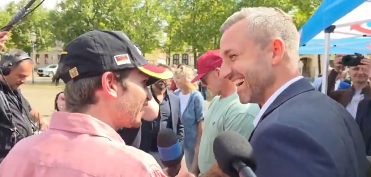 Verbales Duell zwischen AfD-Kandidat und ZDF-Moderator in Oranienburg