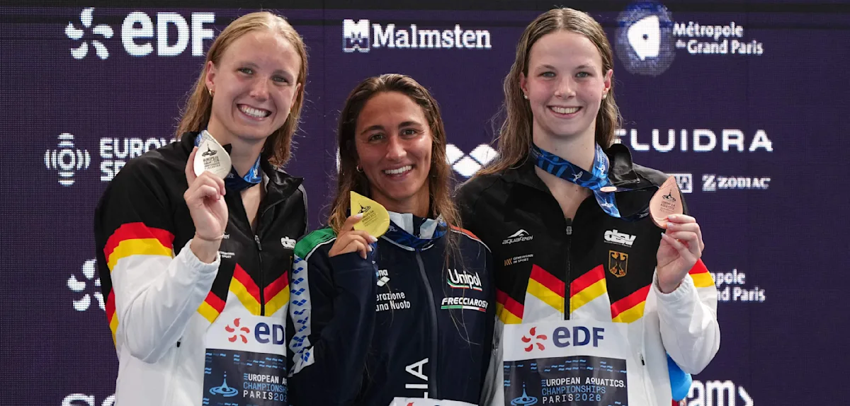 Deutsche Schwimmerinnen glänzen bei EM in Paris
